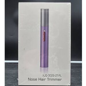 NWT XJQ-3029-2T-PL Nose Hair Trimmer with Rechargeable Feature!